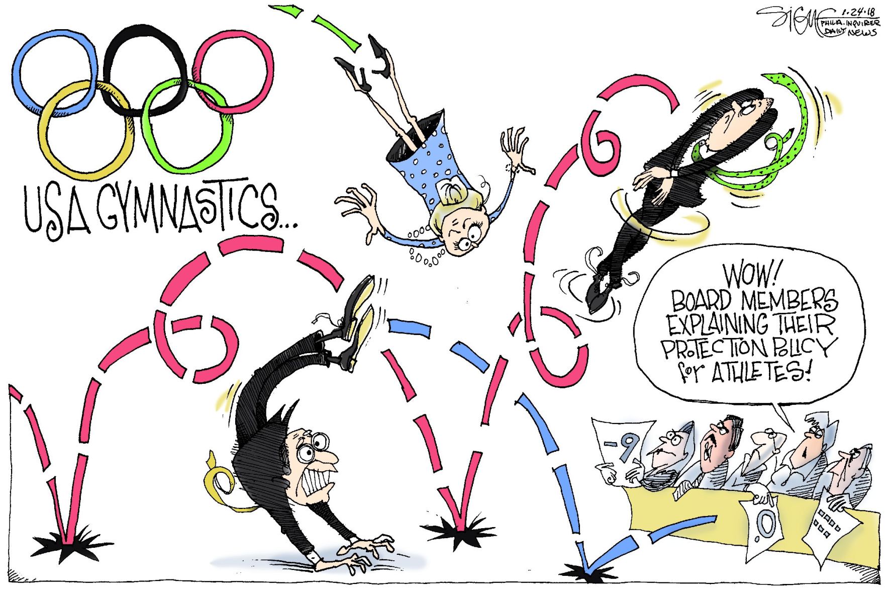 Signe Wilkinson editorial cartoon